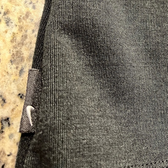 Nike Vintage Black Hoodie Drawstring Waist Girl’s Size Small 4-6 EUC - Picture 8 of 11